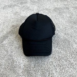 Black Baseball / Trucker Hat for Infant